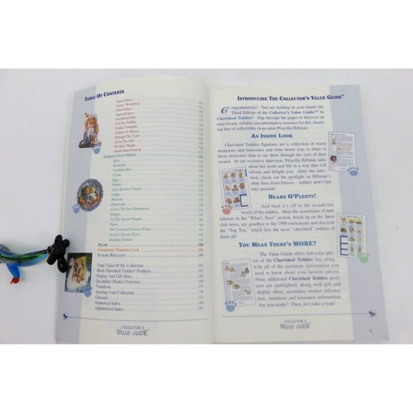 CHERISHED TEDDIES 1999 Collectors Value Guide Book By Checkerbee Publishing - Picture 5 of 10